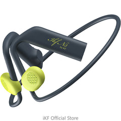 iKF N3 Open Air Conduction Bluetooth Headset Directional Sound DS3.0 Bluetooth V5.3 ,ENC Clear call,30 Battery Life Ear Hanging Suitable Forfitness/Hiking/Cycling Outdoor Sports Headphone