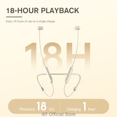 iKF S3 Wireless In ear Noise Cancelling Sleep Aid Earbuds Bluetooth V5.3 Sports Earphones for iOS/Android Sport Workout gym