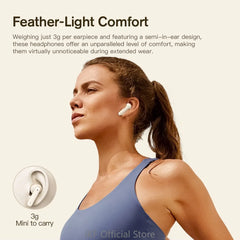 【New】iKF G2 Wireless Earbuds Bluetooth 5.3 Earphones,13mm HiFi Sound ,30 Hours Playback Time, Listen To Songs, Sports Earphone