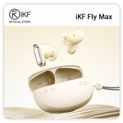 iKF Fly Max Wireless Earbuds Active Noise Cancelling Bluetooth Earphones In Ear ENC Built-in Mic IPX4 Waterproof Multi-point Connect
