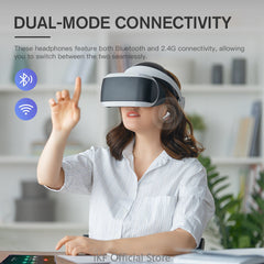 iKF G15 In-ear Wireless Bluetooth Earbuds Gaming Esports 2.4g Dual Mode Compatible with VR Switch PS5 pico Earphones