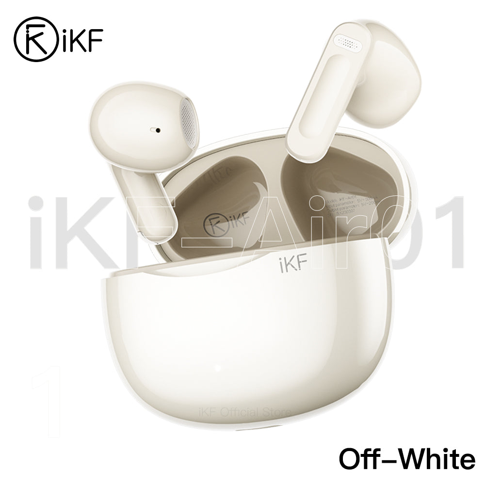 iKF Air01 New version Wireless Bluetooth Earphones Dual Channel Low Latency Panoramic Sound Field Smart multi-point connection