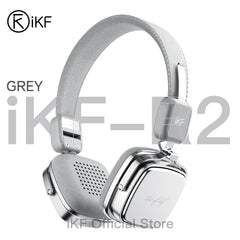 iKF R2 Wireless Retro Headphones Bluetooth V 5.4 ENC HiFi Sound Quality,60 Hours of Battery Life Listen to Music Game Mode ,Throwback Design OOTD Supports Wired/wireless