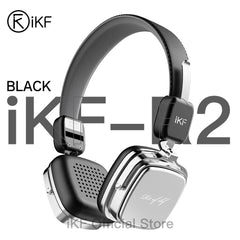 iKF R2 Wireless Retro Headphones Bluetooth V 5.4 ENC HiFi Sound Quality,60 Hours of Battery Life Listen to Music Game Mode ,Throwback Design OOTD Supports Wired/wireless