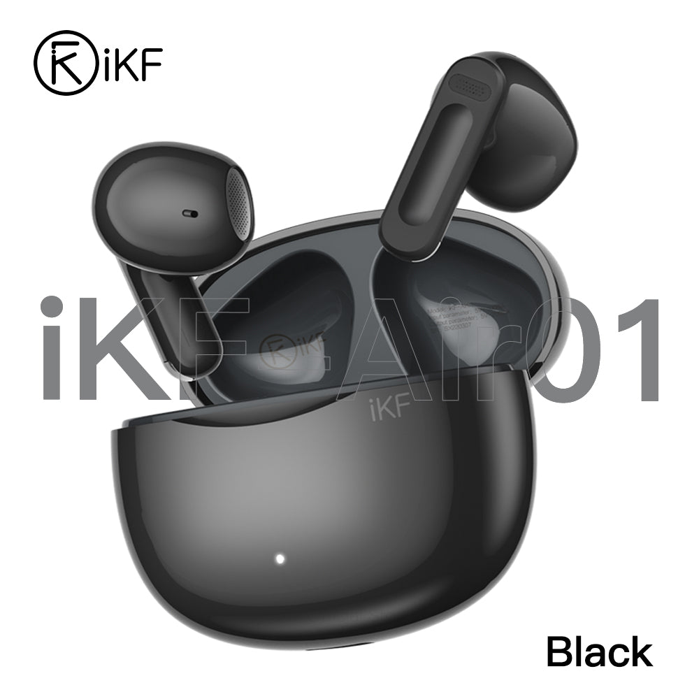 iKF Air01 New version Wireless Bluetooth Earphones Dual Channel Low Latency Panoramic Sound Field Smart multi-point connection
