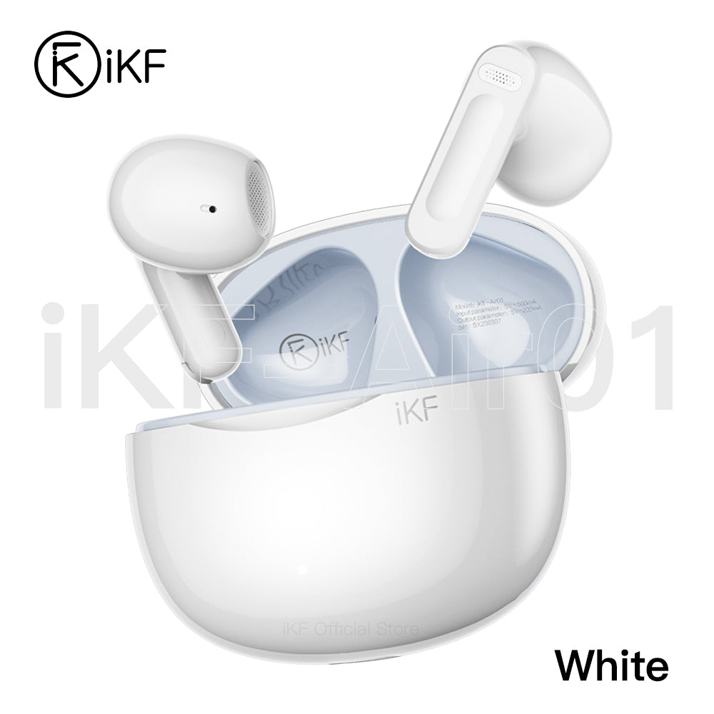 iKF Air01 New version Wireless Bluetooth Earphones Dual Channel Low Latency Panoramic Sound Field Smart multi-point connection