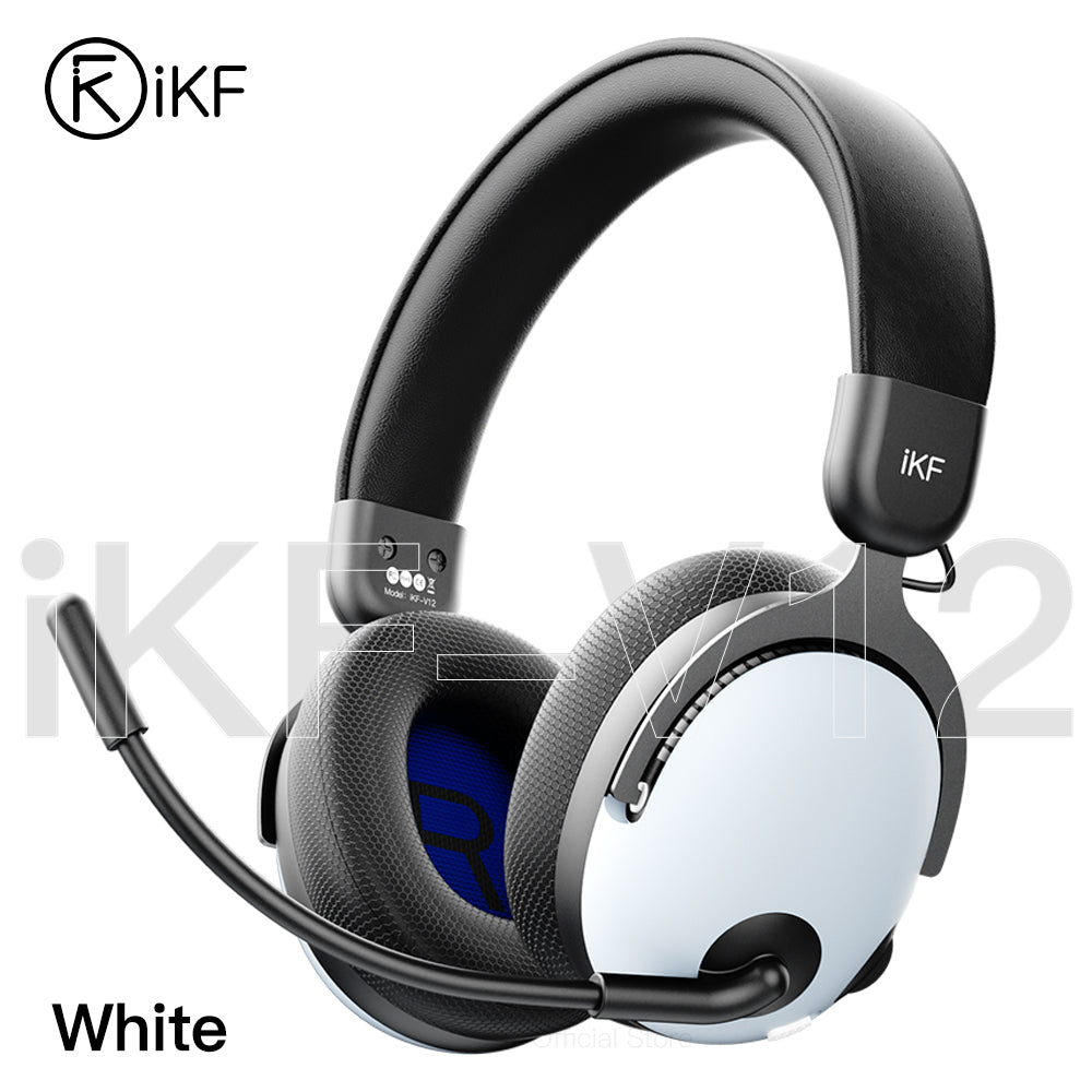 iKF V12 Gaming Headset Wired Over-Ear Headphones for 7.1 Surround Sound Compatible with Win/ PC