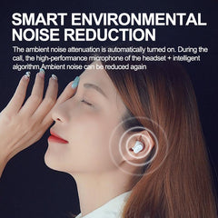 iKF Mini4 Wireless Earbuds Earphones Bluetooth 5.3 Noise Reduction Semi-in-ear Stereo Gaming Headset Long battery life TWS Headphones for Sport Multi-color optional Small Size Comfortable