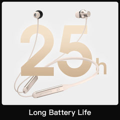 iKF W5 Active Noise Canceling Headphones Neck Bluetooth V5.3 Sports Headset Type-C Interface Long Standby Wireless Headphones are Suitable for Exercise Fitness iOS Android