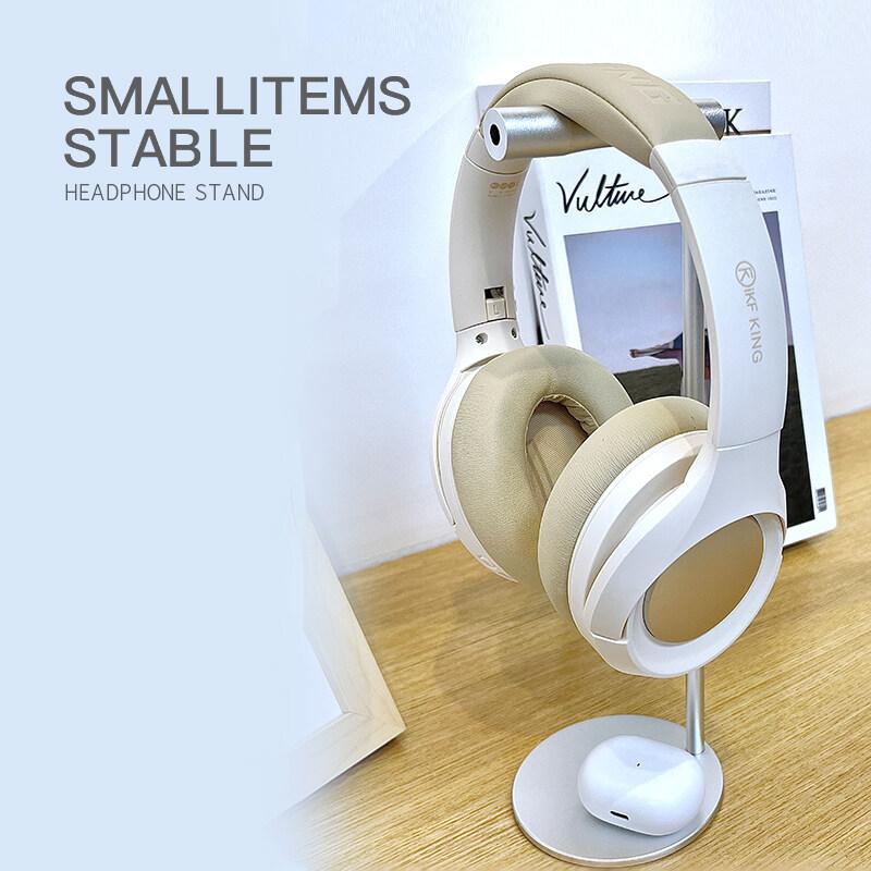 iKF Headphone Stand Holder Universal Aluminum Alloy Gaming Headset Support Desk Headphone Display Rack Hanger