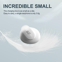 iKF Mini4 Wireless Earbuds Earphones Bluetooth 5.3 Noise Reduction Semi-in-ear Stereo Gaming Headset Long battery life TWS Headphones for Sport Multi-color optional Small Size Comfortable