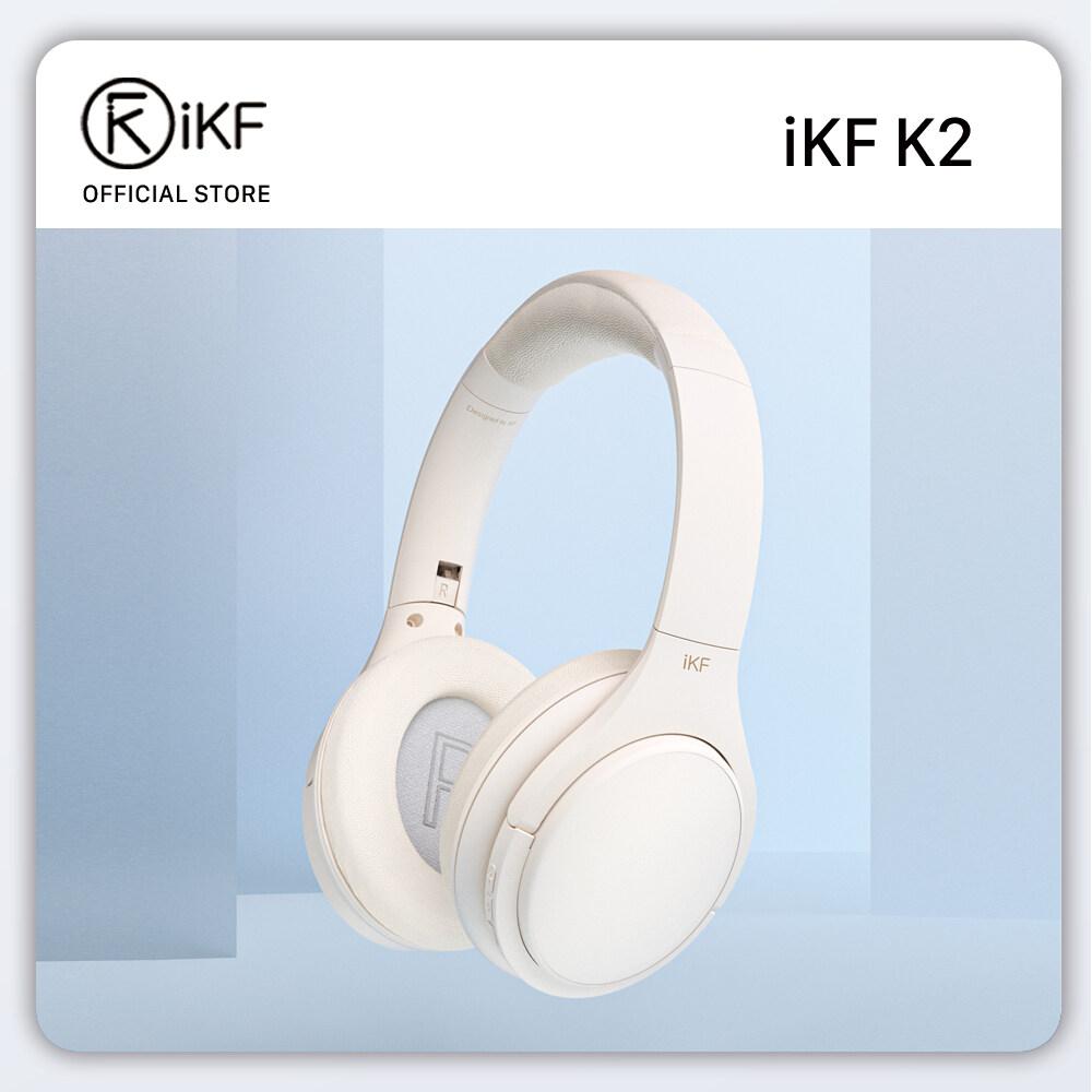iKF K2 Bluetooth Wireless Headphone Power Bass Stereo Sound with Microphone Wired Headset Gaming Mode 50 hours Play Time for online class