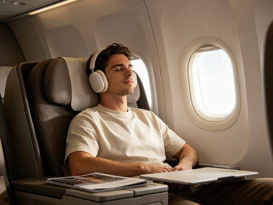 Headphones for Long Flights: What Actually Makes Them Comfortable?