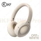 iKF King Pro Active Noise Cancelling Wireless Bluetooth Headphones Power Bass Wired Headset