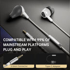 iKF Yanjing Wired Earphones Gaming Earbuds with Tactical Sound