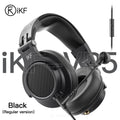 iKF VP5 HiFi Monitor Headphone Game Esports Wired Headset 3.5MM With Microphone Cable