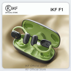 iKF F1 Open Ear True Wireless Earphones Bluetooth OWS Sport ENC Earbuds With Mic IP67 Waterproof HiFi Sound