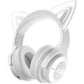 iKF Show Pro 猫耳ヘッドセット ワイヤレス Bluetooth ゲーム かわいい 女の子 ゲーミング 遅延なし カスタムライト アニメ マイク付き 超長時間バッテリー 有線接続対応 iOS Android ゲーム