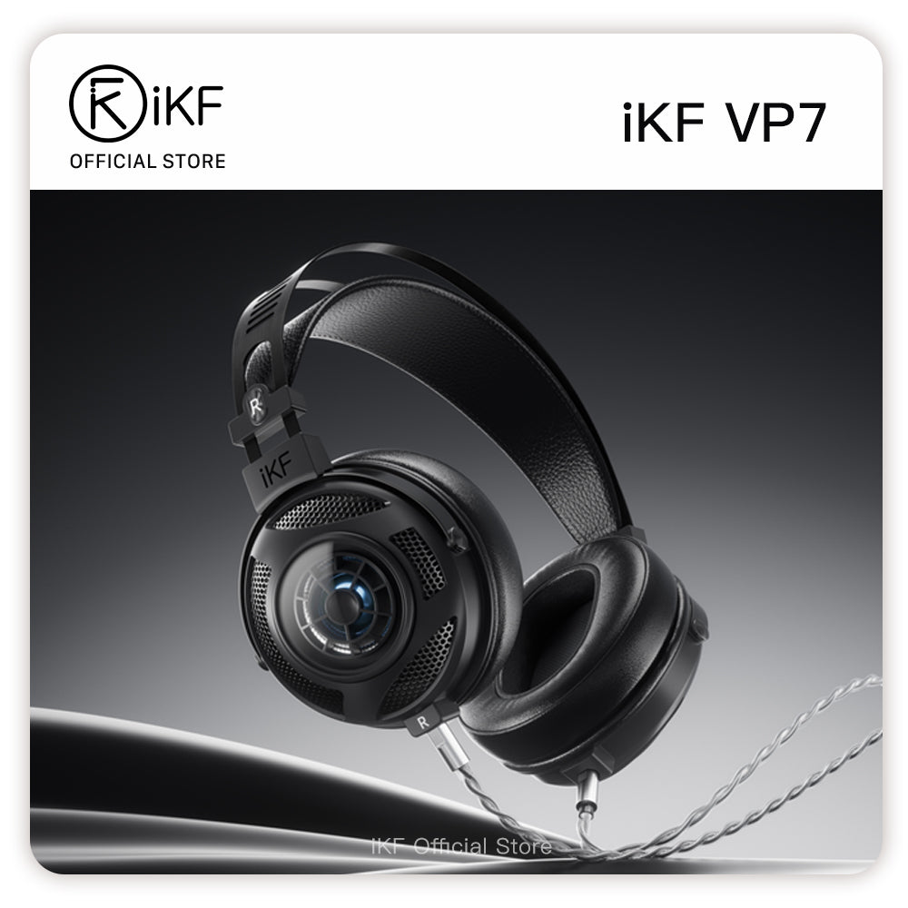 iKF-VP7 Professional-grade closed-back monitoring headphones with independently developed acoustic technology