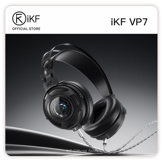 iKF-VP7 Professional-grade closed-back monitoring headphones with independently developed acoustic technology