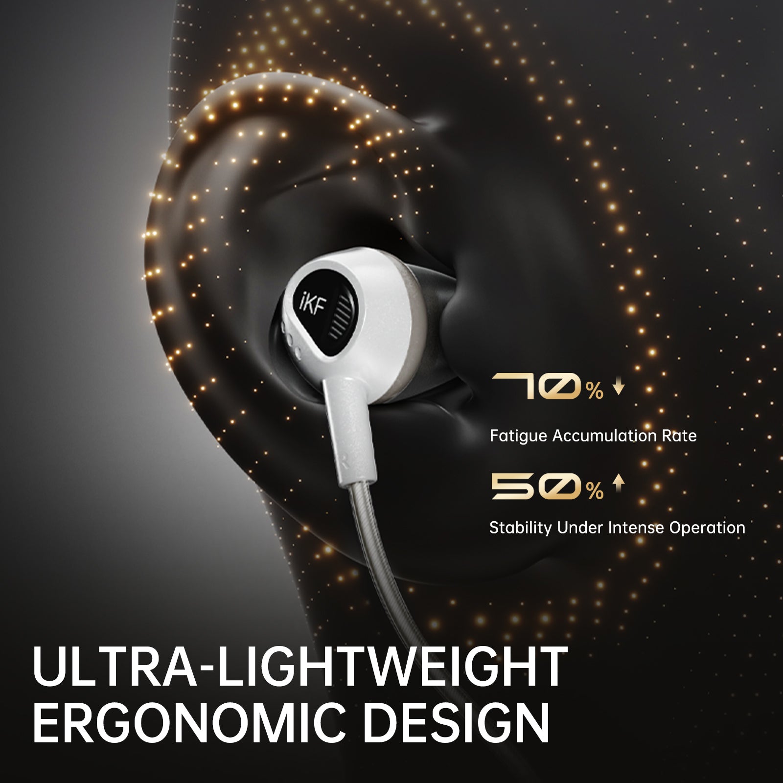 iKF Yanjing Wired Earphones Gaming Earbuds with Tactical Sound