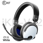 iKF V12 Wired Gaming Headset Over-Ear Headphones for 7.1 Surround Sound