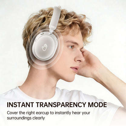 iKF Ling Wireless Bluetooth Headphones, Cartoon, Active Noise Reduction Headset, LDAC Hi-Res