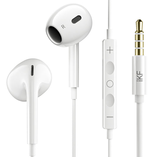 iKF-B1 Wired Earphones 3.5MM/Type-C Semi-in-Ear HiFi Sound Stereo  with For iOS /Android