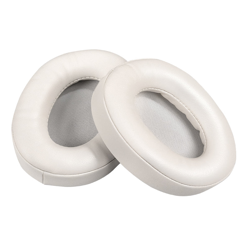 iKF V11 Pro High-end Headphones - Special Earmuffs Replaceable Ear Cushions. Soft Leather White and black.