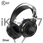 iKF VP7 High-Resolution Over-Ear Studio Monitor Headphones with 60mm Dynamic Driver for Professional Audio