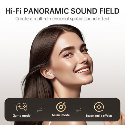 iKF Air01 New version Wireless Bluetooth Earphones Dual Channel Low Latency Panoramic Sound Field Smart multi-point connection