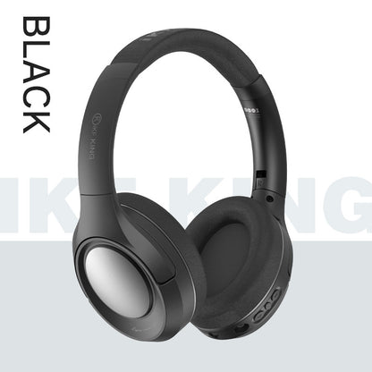 iKF King Wireless Bluetooth Headphones Active Noise Cancelling Power Bass with Microphone Wired Headset for iOS/Android