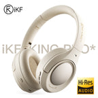 iKF King Pro Active Noise Cancelling Wireless Bluetooth Headphones Power Bass Wired Headset