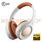 iKF King Pro Active Noise Cancelling Wireless Bluetooth Headphones Power Bass Wired Headset