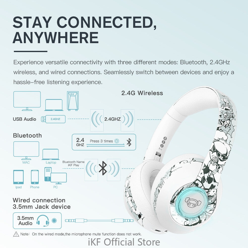 2.4 ghz and online bluetooth headset