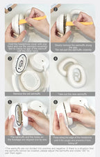 For iKF Solo/Solo Pro Original Earmuffs Headphones Earpads Easy Resplacement