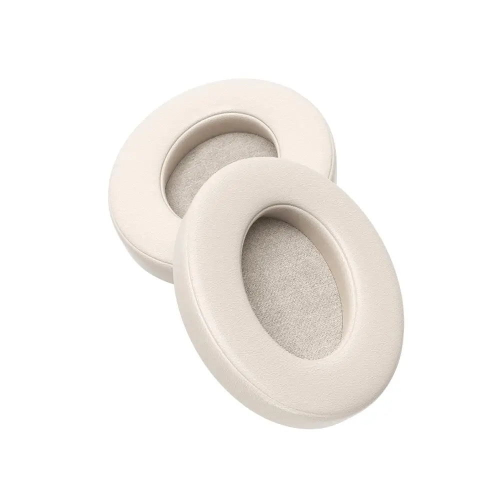 Original Earmuffs for iKF T1 /T1 Pro Bluetooth Headphones Easy Replacement Soft Leather Off white Pink Black