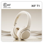 iKF T1 Wireless Bluetooth Headphones Over Ear 3.5mm Aux-in Wired Headset