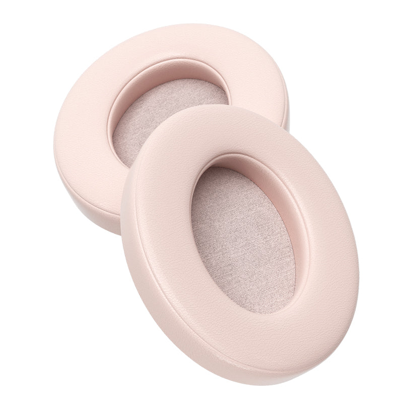 Original Earmuffs for iKF T1 /T1 Pro Bluetooth Headphones Easy Replacement Soft Leather Off white Pink Black