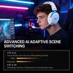 iKF V11 Pro 2.0 Wireless 2.4G Bluetooth Headphones Gaming Wired Headset Esports