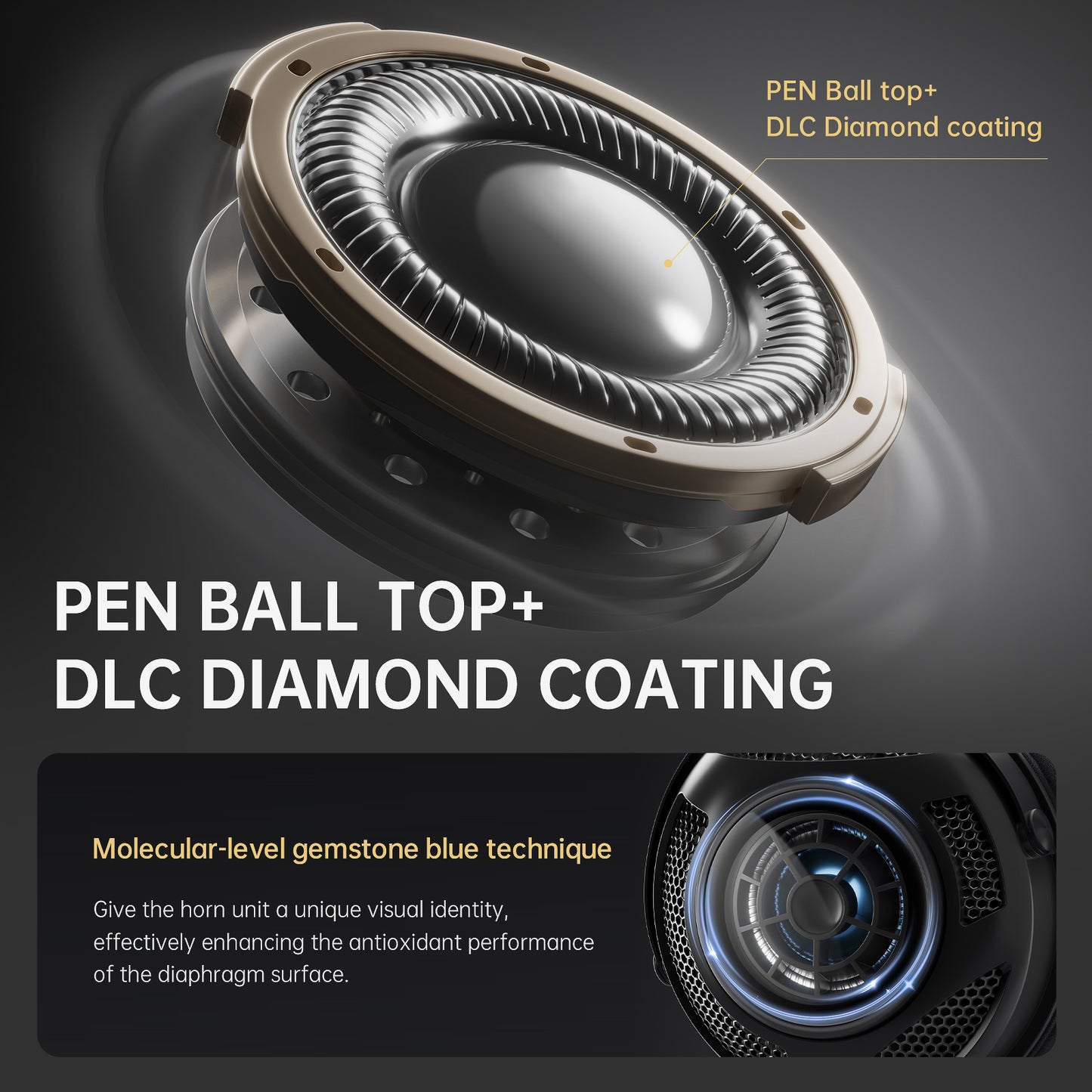 iKF-VP7 Professional-grade closed-back monitoring headphones with independently developed acoustic technology