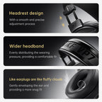iKF VP7 High-Resolution Over-Ear Studio Monitor Headphones with 60mm Dynamic Driver for Professional Audio