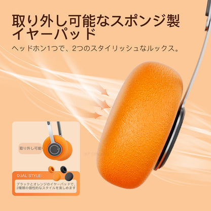 iKF Y3 有線ヘッドホン｜レトロデザイン、3.5mmポート、交換可能なイヤーパッド