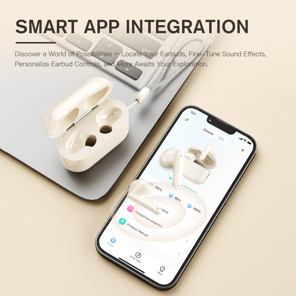 iKF Air01 Wireless Bluetooth Earbuds Noise Reduction Earphones In Ear Low Latency Game Mode Music High Quality