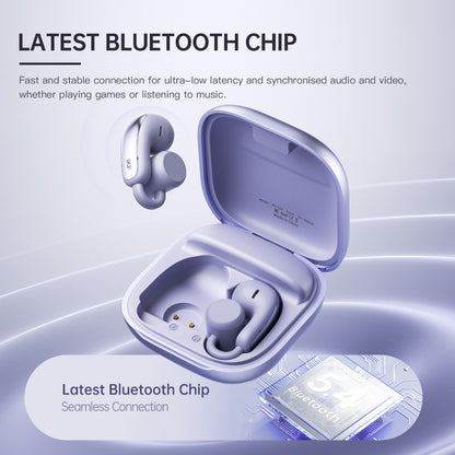 iKF C02 Open Ear Wireless Earbuds Bluetooth Ear Clip Leak Proof Sound For Sports 360 ° Spatial Sound Effect Earphones