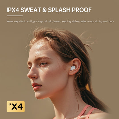 iKF Echo Wireless Bluetooth Earbuds ,Lightweight Earphones ,3D Panoramic Sound,30H Playtime,IPX4 For Sports