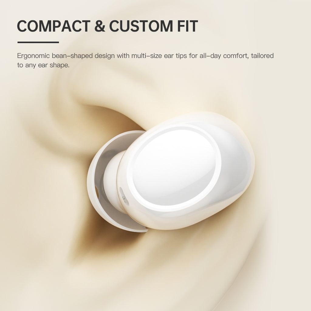 iKF Echo Wireless Bluetooth Earbuds ,Lightweight Earphones ,3D Panoramic Sound,30H Playtime,IPX4 For Sports