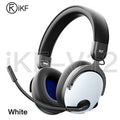 iKF V12 Gaming Headset Wired Over-Ear Headphones for 7.1 Surround Sound Compatible with Win/ PC