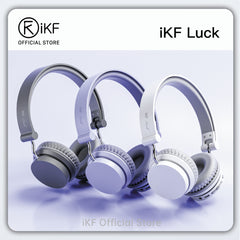 iKF Luck Over Ear Bluetooth Wireless Headphones HiFi Sound ,Listen to Music/Game Headsets with 55hrs Battery Life