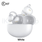 iKF Air Clip Wireless Earbuds Open-Ear Air Conduction Earphones Sports Ear Clips